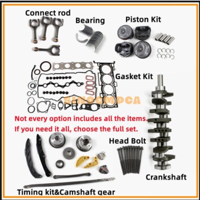 Kit De Distribution (chaîne) Pour Kia/Hyundai 2.0L 2.4L 2011-2019 - Inclut Chaîne, Tendeurs Et Guides