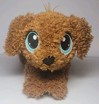 Little Tikes Rescue Tails Goldendoodle 12'' Plush Interactive Puppy Barking Tickl