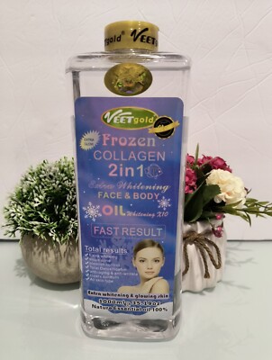 Veet gold collagen face and body corrector oil