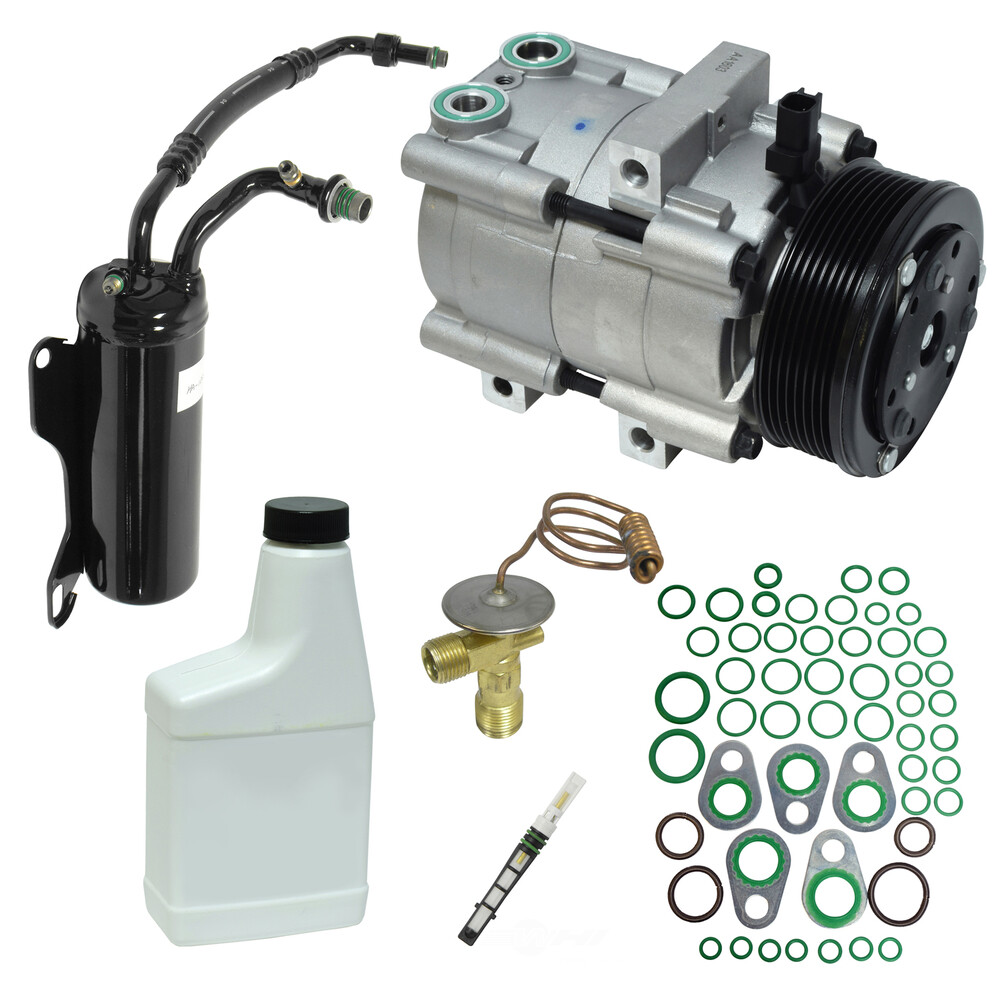 A/C Compressor Kit-VIN: P, DIESEL, OHV, Turbo UAC KT 4658 for sale ...