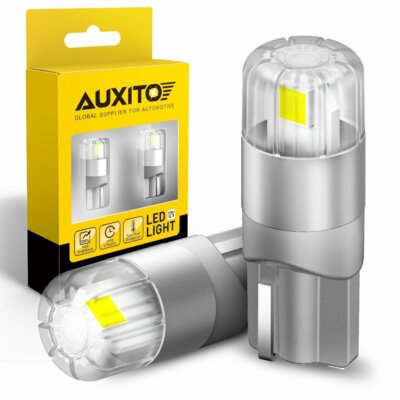 10x Canbus T10 LED License Plate Light Bulb Lamp 168 194 2825 Xenon White 6000K