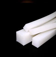 1m White Solid Square Silicone Rubber Strip Sealing Gasket 4/5/6/8/10/15/20/30mm