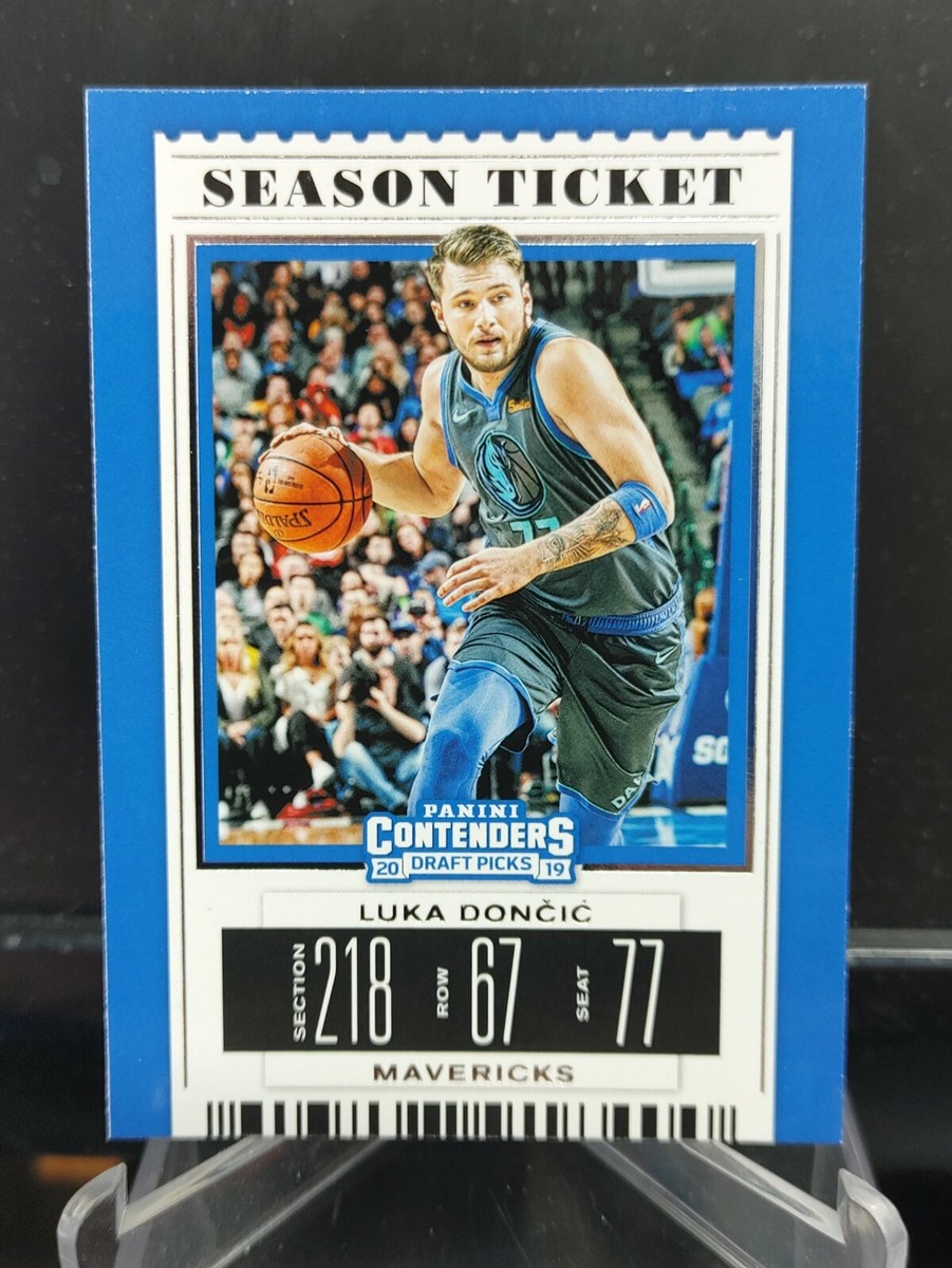 Luka Doncic 2019-20 Panini Contenders Draft Picks #39 - Dallas 