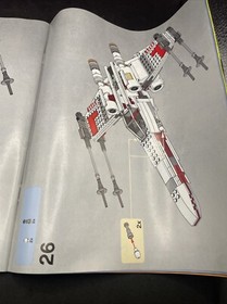 LEGO Star Wars: X-Wing Starfighter (9493) Original Manual / Instructions Booklet