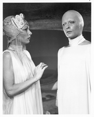 1980 s THE MARTIAN CHRONICLES couple argue invasion rare original b/w 7x9 scene