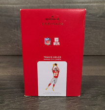 Travis Kelce Kansas City Chiefs NFL Hallmark Keepsake Ornament 2021