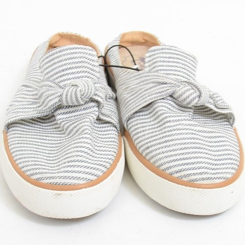 Margaritaville Nautical Stripe Knotted Slip-on Mule Shoes Women's Size 7 - Picture 3 of 6