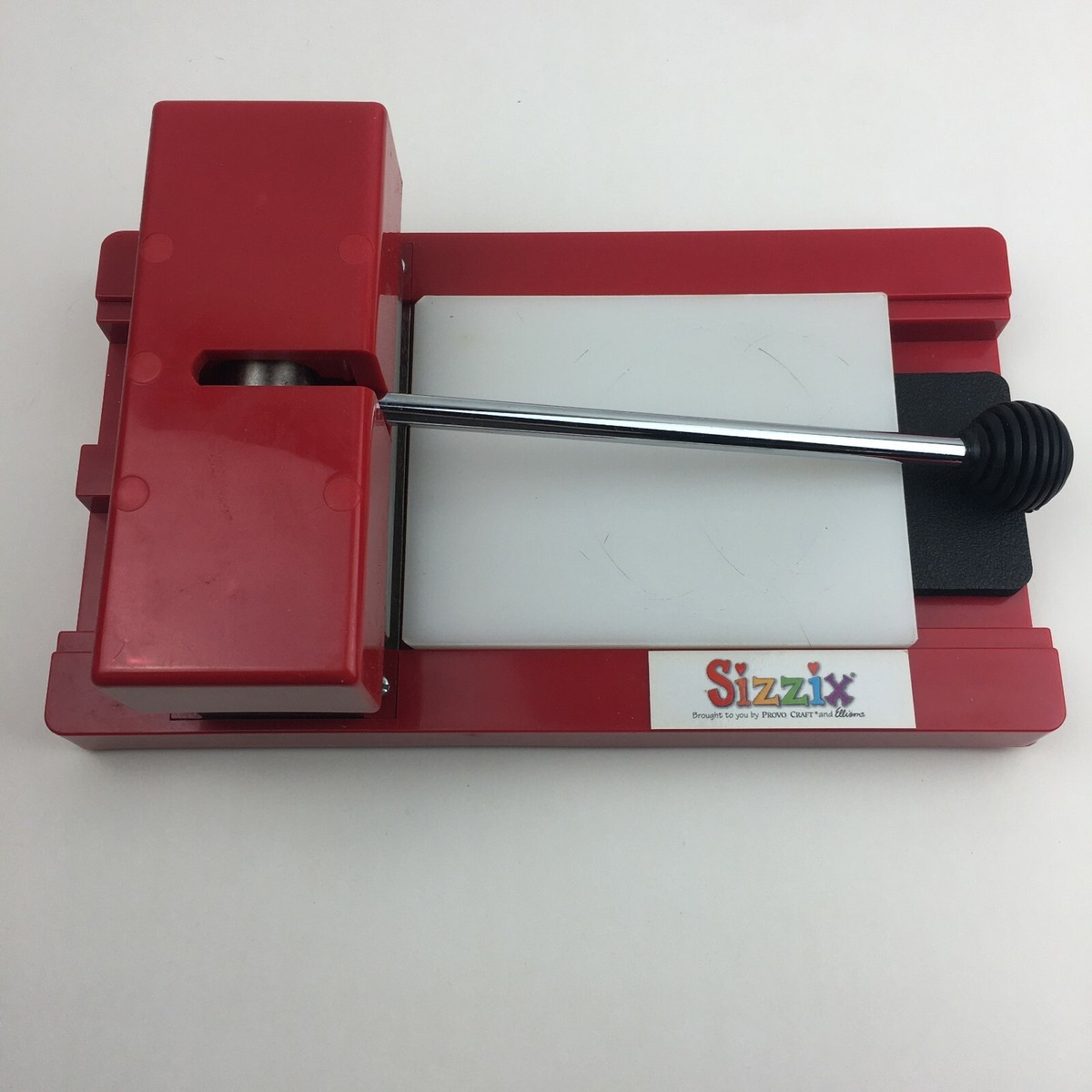 Sizzix Original Red Personal Die-Cutter Press Machine 38-0605 | eBay