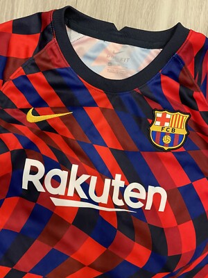 Youth Nike Dri Fit FCB Barcelona Rakuten Soccer Whirlwind