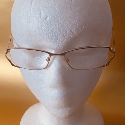 Cazal Mod 470 Col 424 51 18 135 eyeglasses Aluminum Pearl w/Case Made in Germany