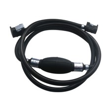 8mm Yamaha Outboard Boat Motor 2.2M Fuel Line Hose w/ Primer Bulb and Connectors