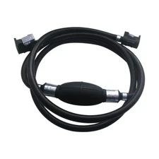 8mm Yamaha Outboard Boat Motor 2.2M Fuel Line Hose w/ Primer Bulb and Connectors