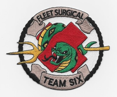 US Navy Fleet Surgical Team Six (FST 6) Patch