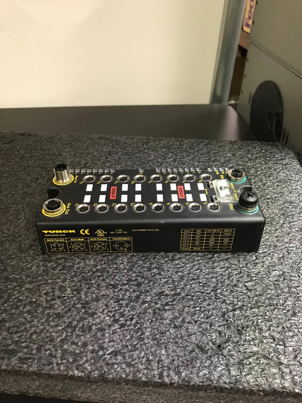 TURCK BLCEN-16M8LT-8XSG-P-8XSG-P BL Compact Multiprotocol Fieldbus