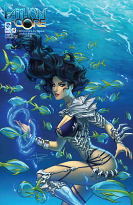 Fathom The Core #2 EXP-Comics Sabine Rich Cover (Witchblade) NUR 200