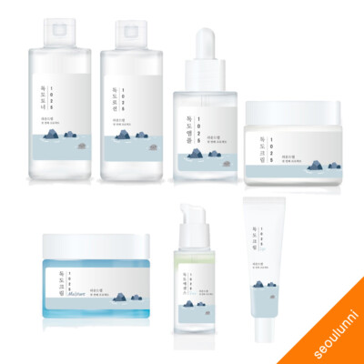 ROUND LAB 1025 Dokdo Toner Lotion Cream Moisturizing Ampoule Eye Cream Essence