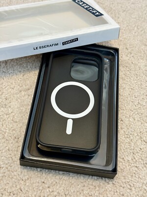 Casetify iPhone 15 Pro Le Sserafim Easy Logo Mirror MagSafe Case