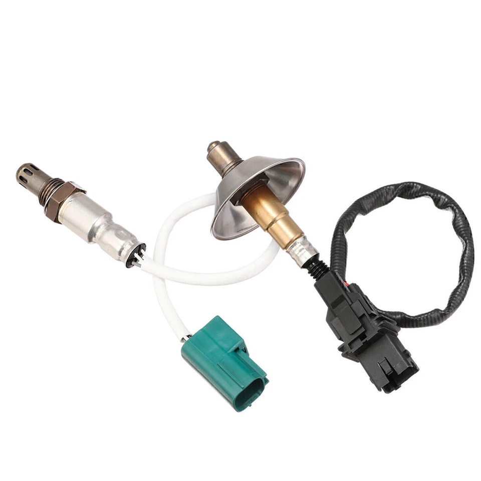 Sensor de oxígeno aguas arriba + aguas abajo 2 piezas para Nissan Frontier 2005-2011 2012 2,5 L Foto 4 de 4