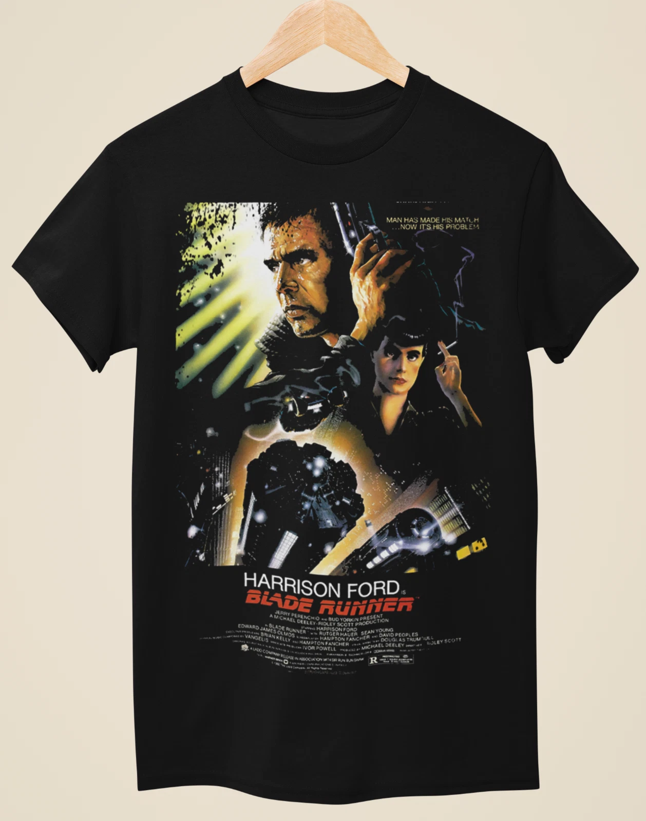Blade Runner - Movie Poster Inspired Unisex Black T-Shirt
Opens in a new window or tab