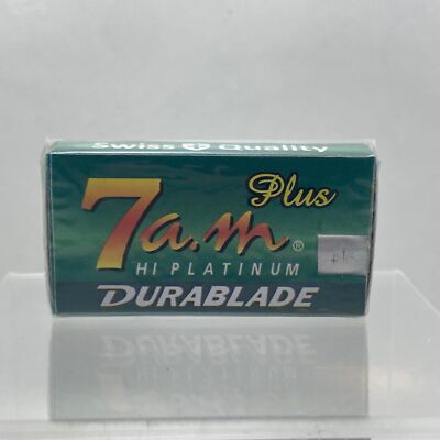 7am Hi Platinum Razor Blades - by Durablade (5 Count)