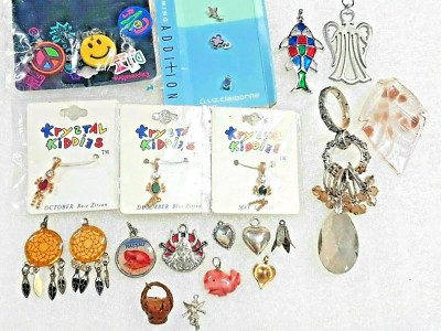 May, October, December. necklace pendants. Children, Sweden Angel, fish, whale +