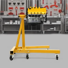Engine Stand 2000 lbs Motor Hoist Dolly 360 Degree Adjustable Mounting Head