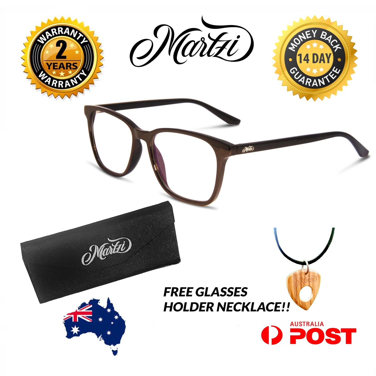 Blue Light Glasses Adults | Anti Eye Strain | Computer Blocking | Screentime-image