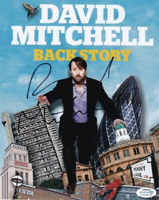 David Mitchell  Backstory  Autogramm signed  Schauspieler  10x8 Foto