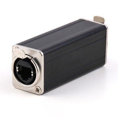 RJ45 Network Docking Converter Cable Extension Connector Through Head Coupler