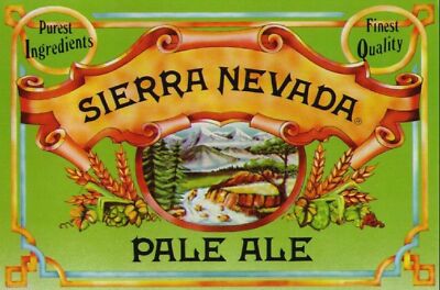 Sierra Nevada Pale Ale Label Refrigerator Magnet 