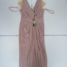 COAST Dress 14 Pink Sleeveless Long Ball Evening Prom
