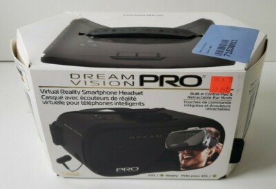 Dream Vision Pro Virtual Reality Smartphone Headset Tzumi Brand New Open Box