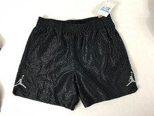 Womens M, L Nike Jordan Essentials Diamond Shorts DZ3220-010 BLACK loose