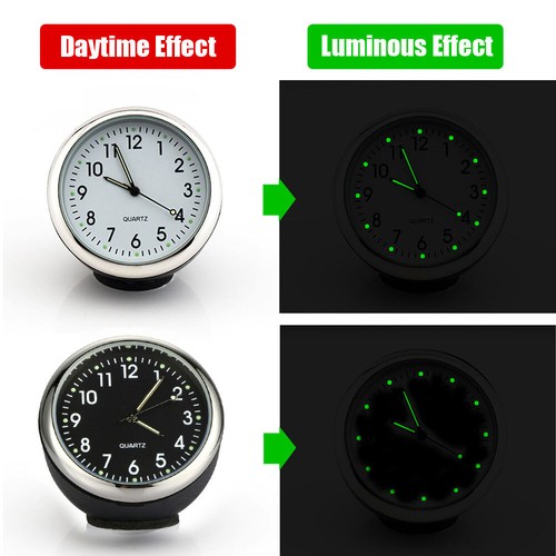 Luminous Car Interior Dashboard Clock Backlight Pointer Clock Decoration - Picture 1 of 12