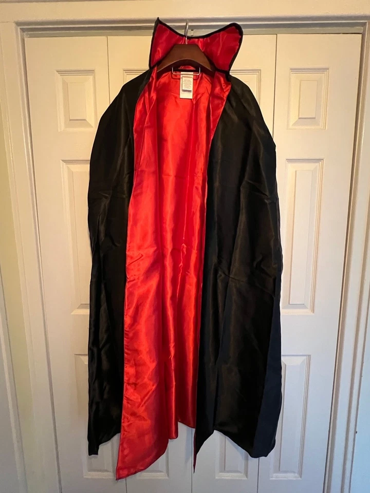 RUBIE’S Long Satin Cape One Size Unisex (Bx 19) - Image 4 of 4