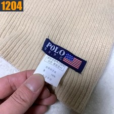 Polo Ralph Lauren US Flag Knit Scarf - New