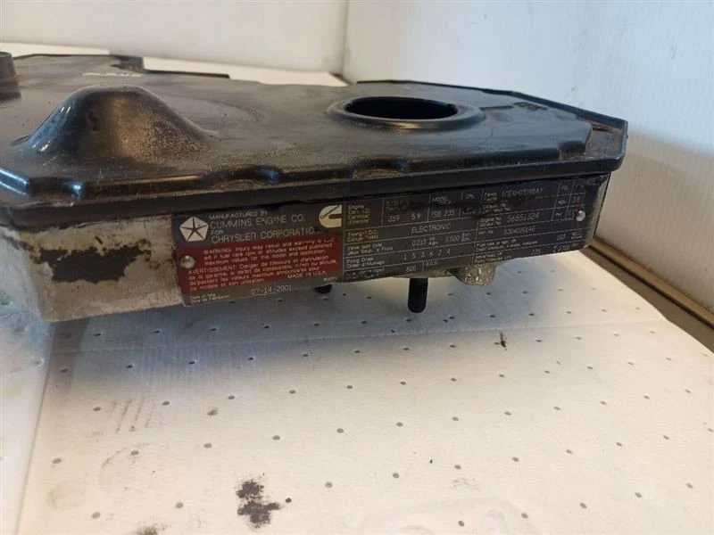 Timing Cover Inner and Outer From 2002 Dodge Ram 2500 5.9L 9746012 - Image 2 of 4