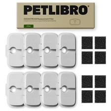 PETLIBRO - Dockstream Pet Water Fountain Replacement Filter (8 pack) - White