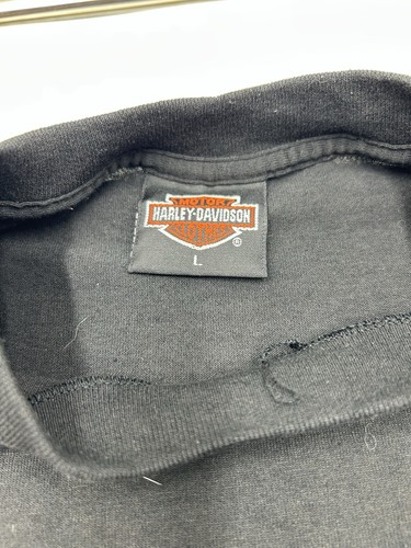 Vintage 3D Emblem Harley Davidson Shirt Mens Large L 1991 Eagle Claws 50/50 USA by Harley-Davidson, Size L, $249.99 - Photo 5
