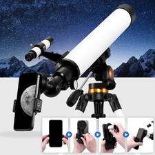 700mm Astronomical Telescope 525X with Phone Adapter for Beginner Moon Watching