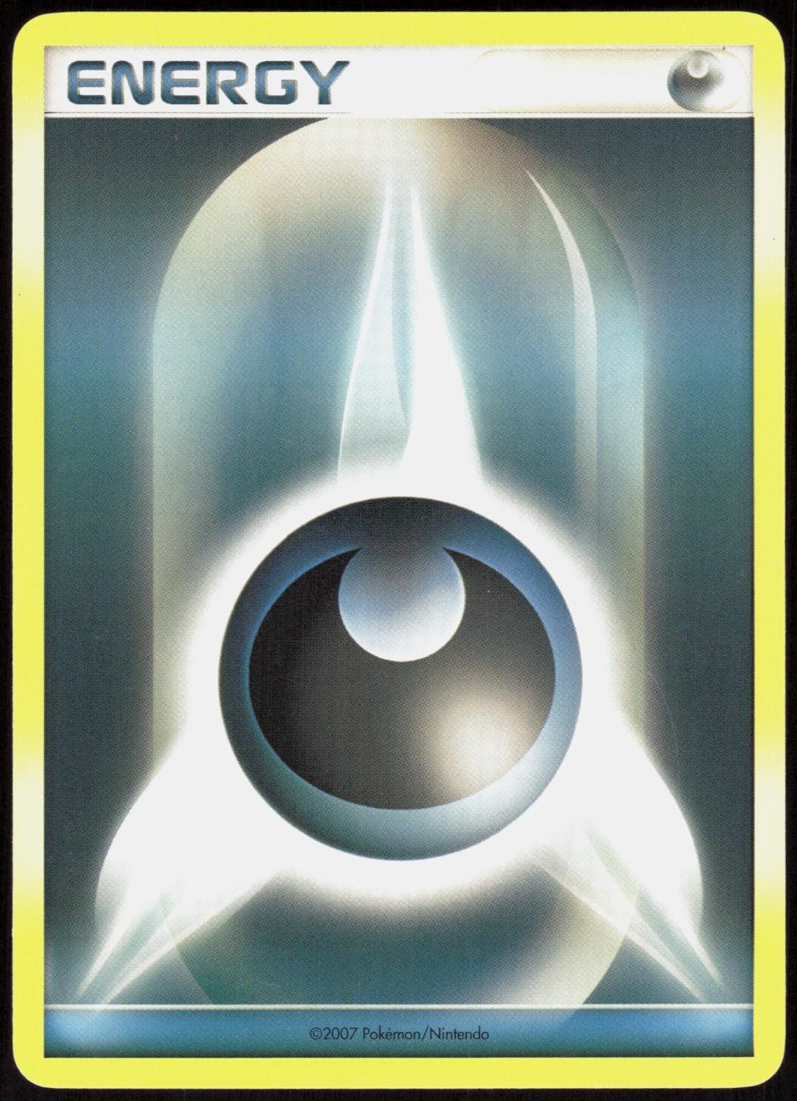 Darkness Energy (2007 Unnumbered D/P Style Non-Holo) Promo Pokemon HP
