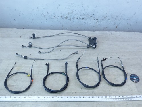 1983 Honda CB1100F Super Sport H13041) brake lines throttle choke speedo cables