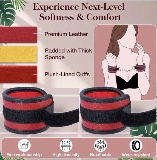  Kit de sujeción de bondage - Juegos BDSM de bondage debajo del colchón para cama UTIMI #A81 Foto 2 de 4