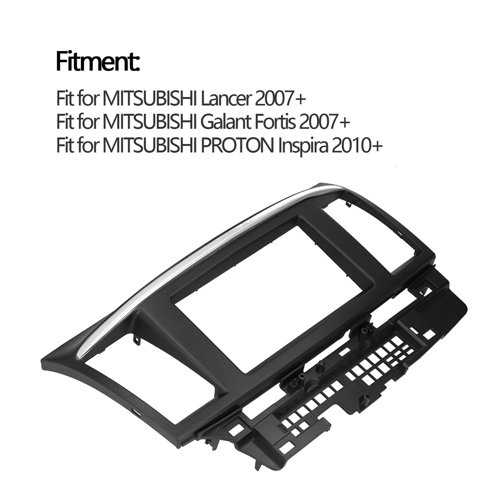 Dash Kit Direct Fit Refitting Fascia For Lancer 2007+ Premium