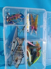 Fishing Lures In Box BRAND NEW ! dropshot , Spinner , Plug ,etc.