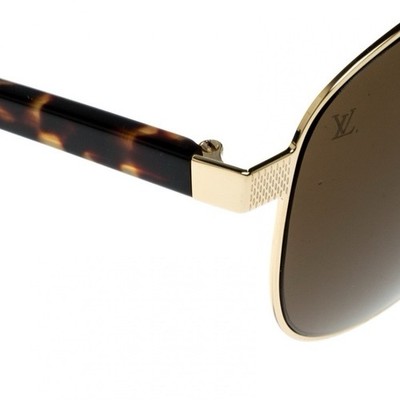 New Authentic Louis Vuitton STARSHIP GOLD U SUNGLASSES Z0846U | eBay