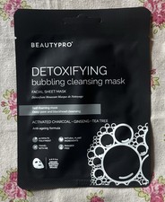Beauty Pro Detoxifying Bubbling Cleansing Mask Activated Charcoal 20ml (LBTEB)