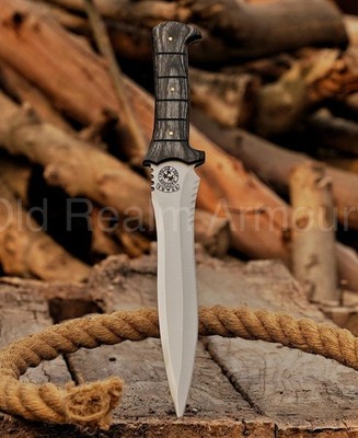 Handmade Leon Kennedy's Knife 5160 Spring Steel Resident Evil 4 Bowie Knife USA
