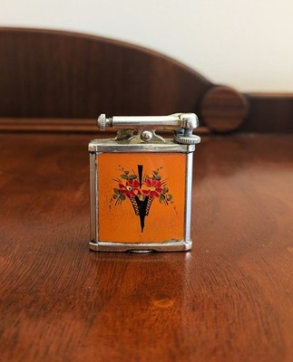 CLARK Firefly lighter 1920s Art Deco enamel RARE