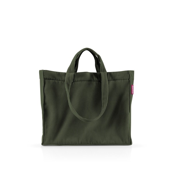Softshopper reisenthel - Cord Dark Matcha BHT 47X38.50X18 Cm GrüN-image